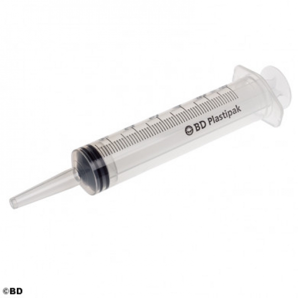 BD Plastipak Spritze 50/60ml Katheteransatz
